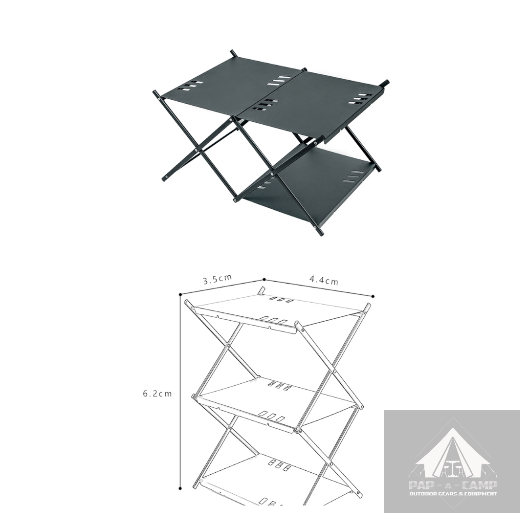 Dual Purpose Folding Rack – Lightweight, Durable & Space-Saving