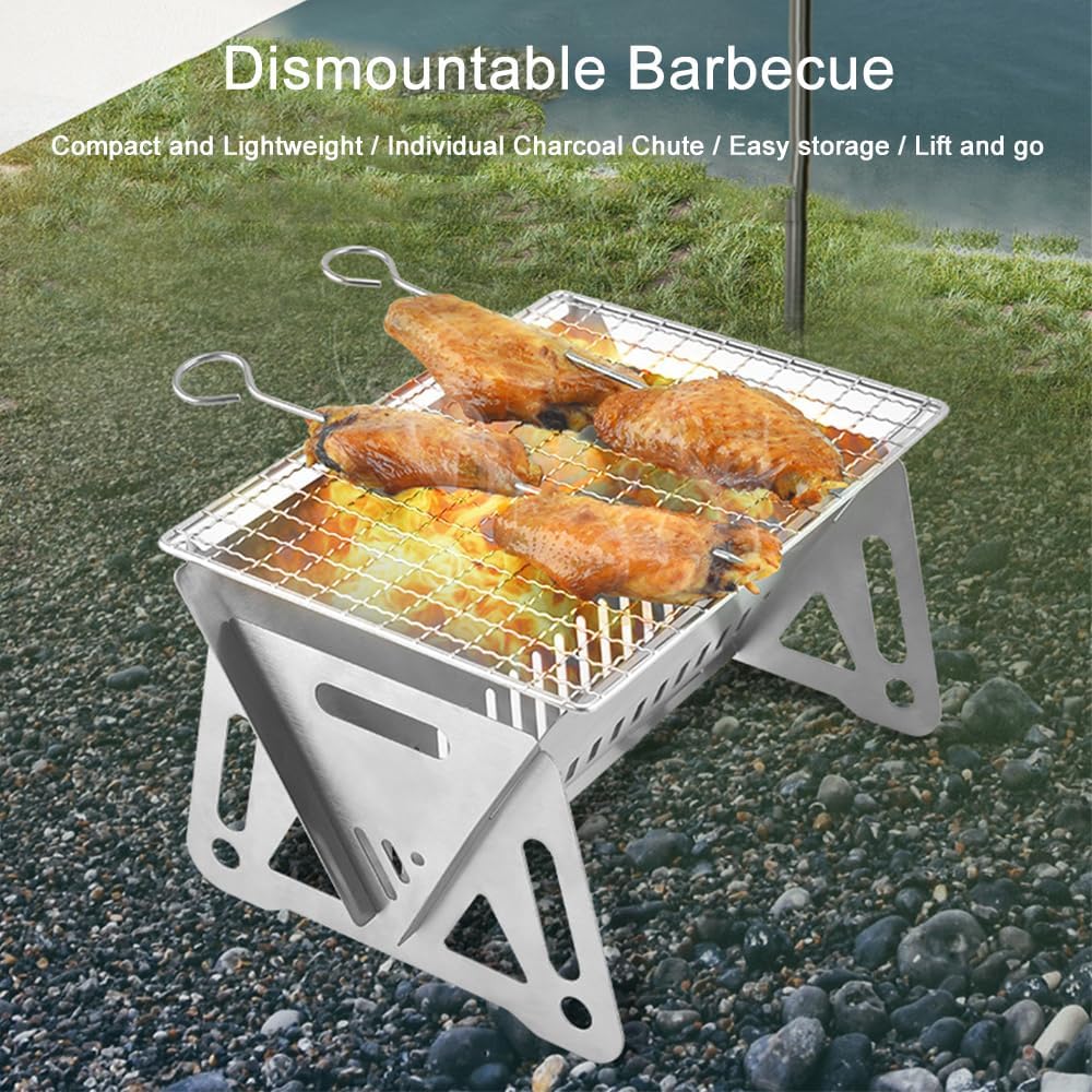 Mini BBQ Grill β Compact, Portable & Perfect for Outdoor Cooking