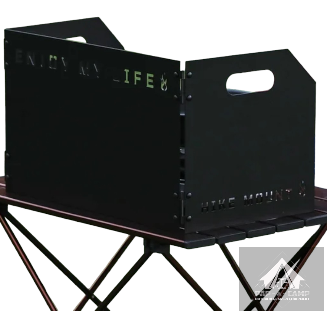 Heavy Duty Carbon Steel Wind Shield (3-Plate Design)