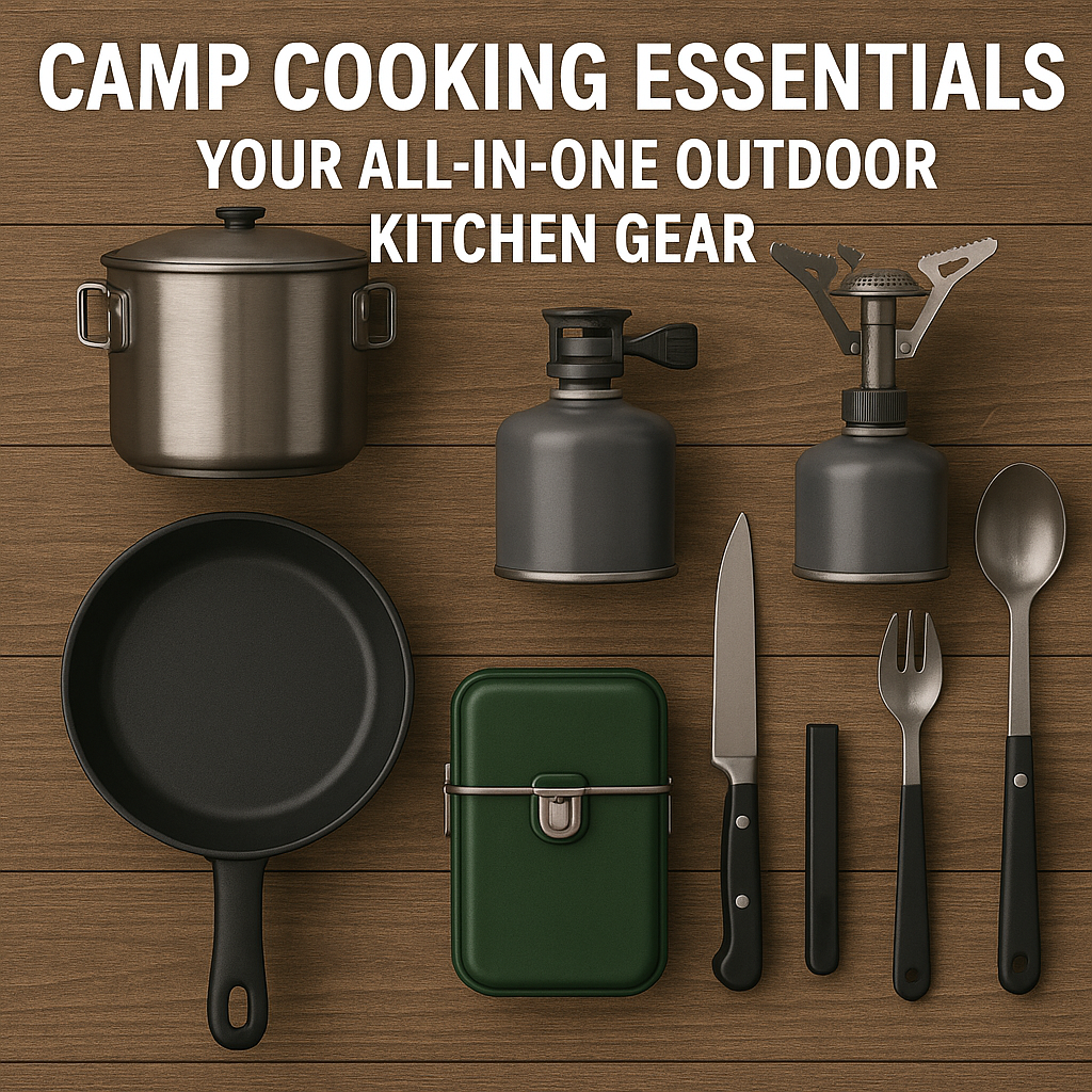 Camp Cooking Essentials – Your All-In-One Outdoor Kitchen Gear