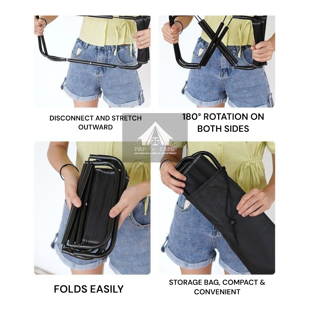 Pocket Stool – Ultra-Portable Folding Seat