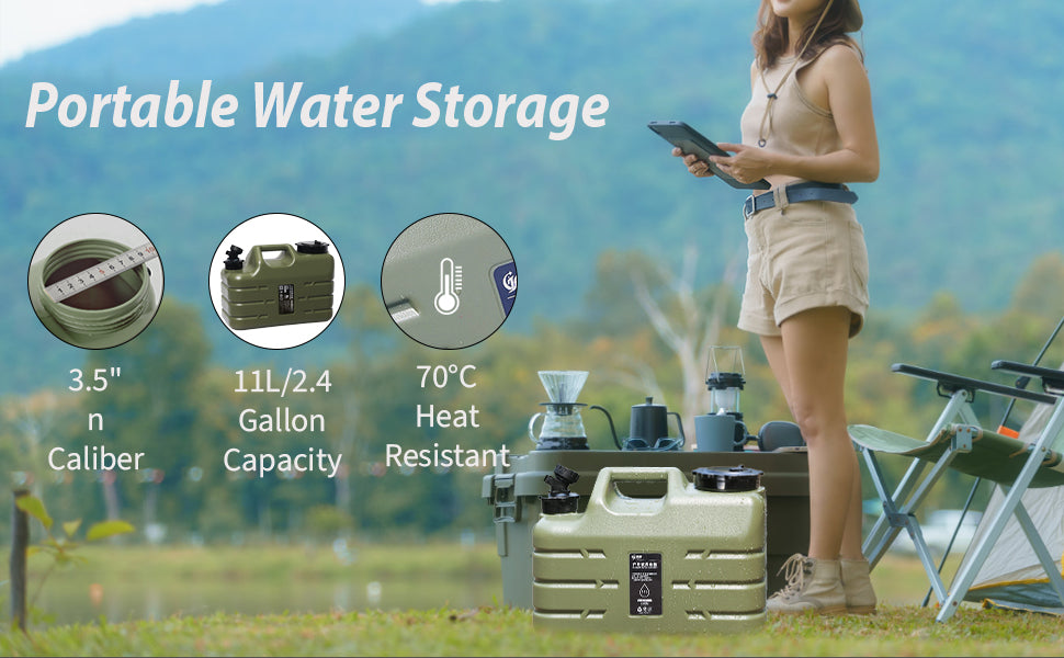 18.5L Heavy-Duty Water Container – Food-Grade & Portable