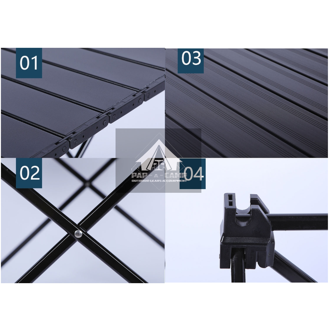 Premium Foldable Aluminum Camping Table – Small, Medium, Large & XL