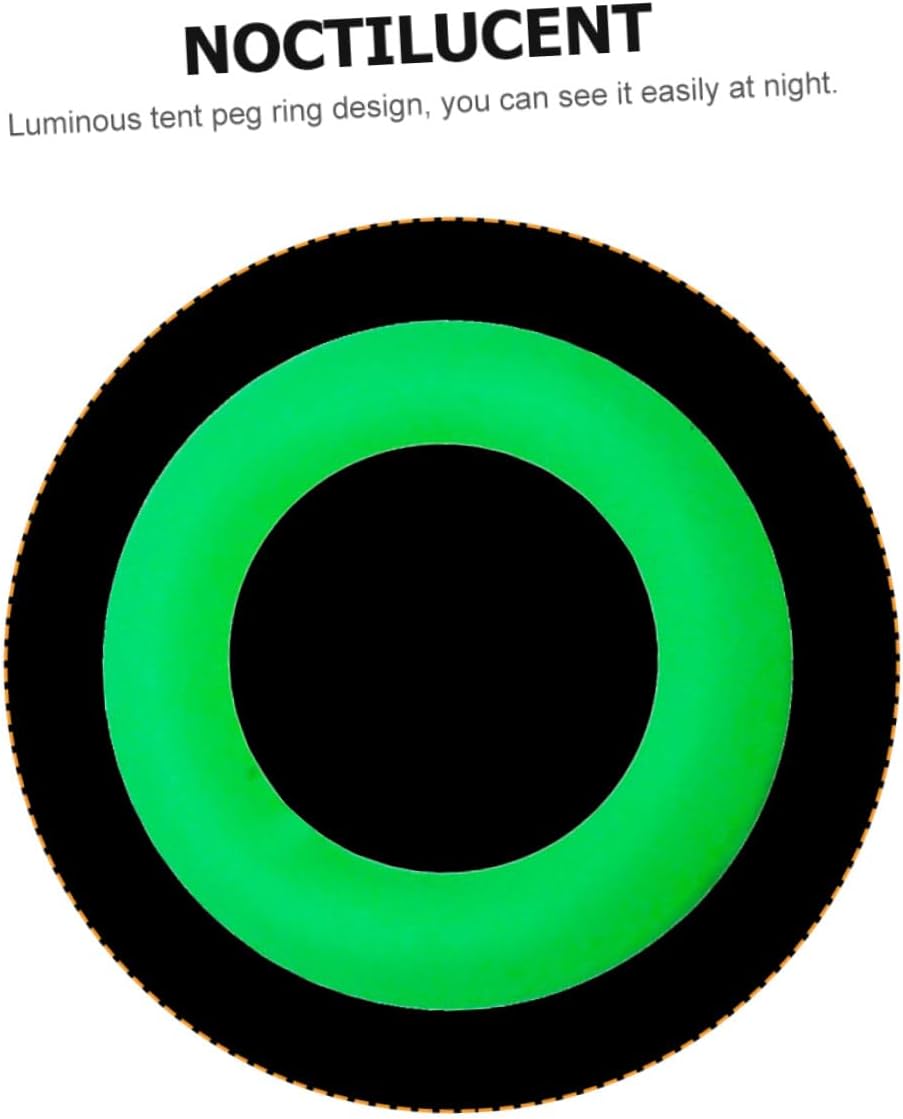 10pc Fluorescent Rubber Rings – High-Visibility Accessory
