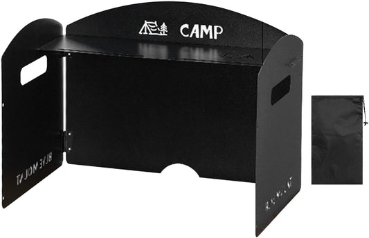 Heavy Duty Wind Shield with Integrated Shelf