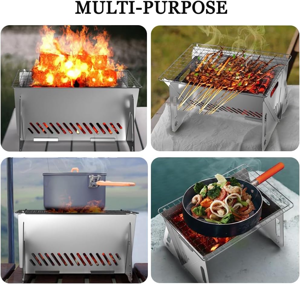 Mini BBQ Grill – Compact, Portable & Perfect for Outdoor Cooking