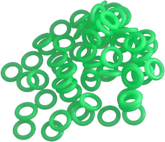 10pc Fluorescent Rubber Rings – High-Visibility Accessory