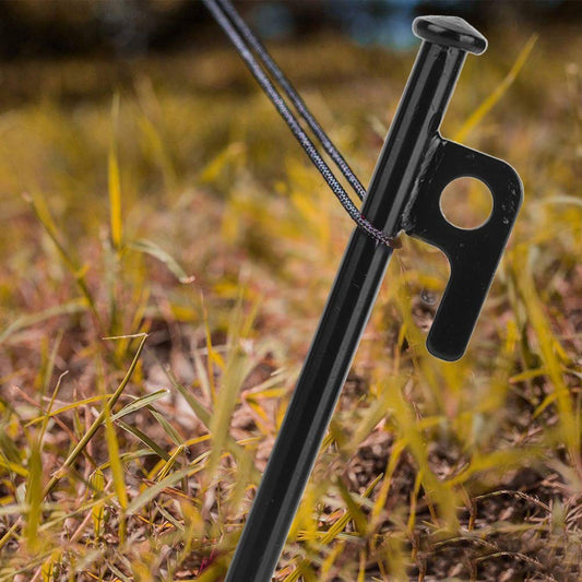 Carbon Steel Tent Nail – 20cm Heavy-Duty Camping Stake