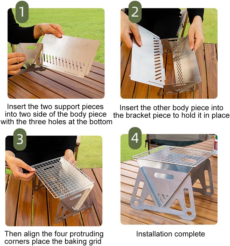 Mini BBQ Grill – Compact, Portable & Perfect for Outdoor Cooking