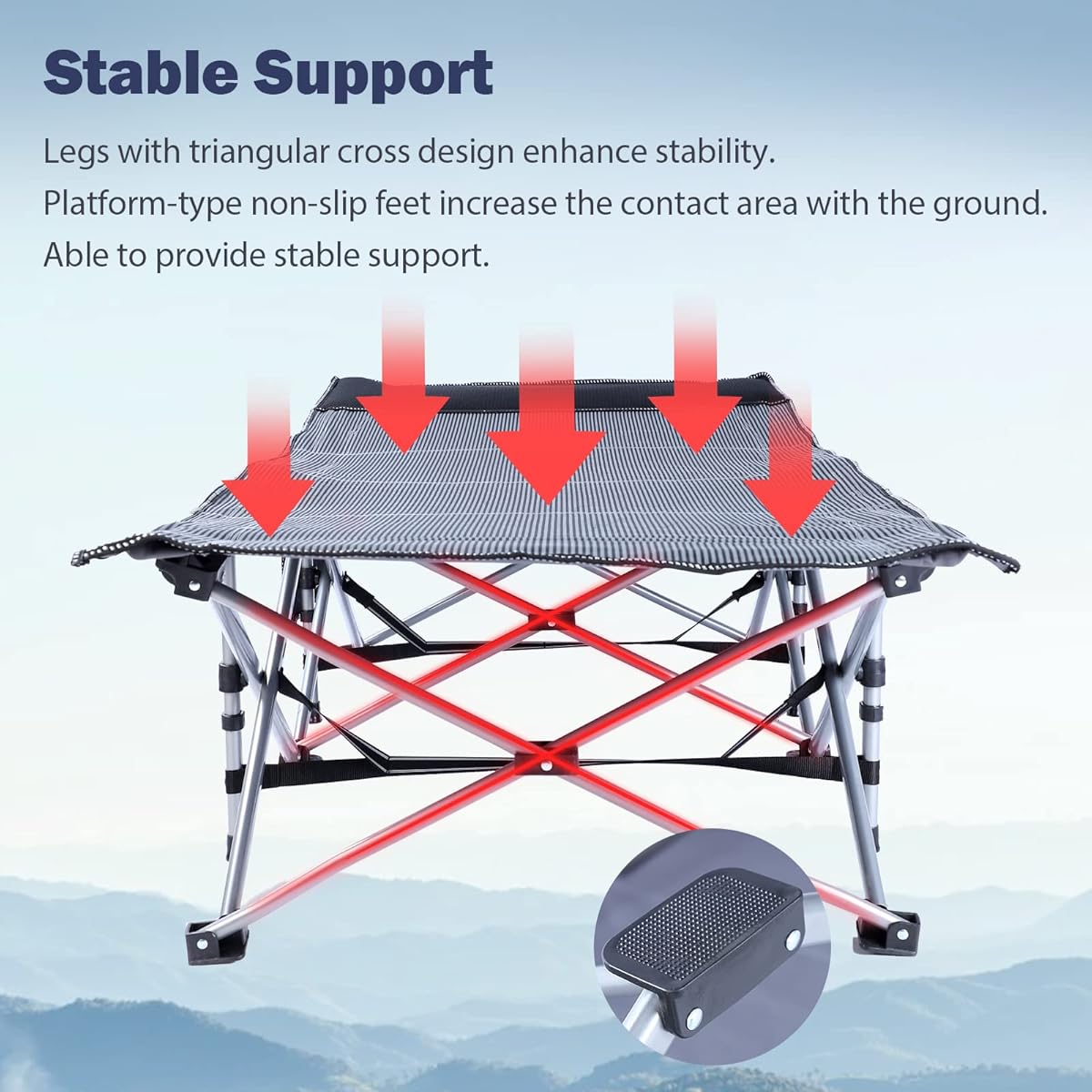 Premium Folding Cot Bed – Lightweight, Durable & Easy to Carry