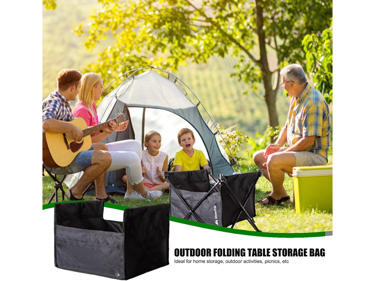 Outdoor Folding Storage Bag & Organizer – Portable & Heavy-Duty