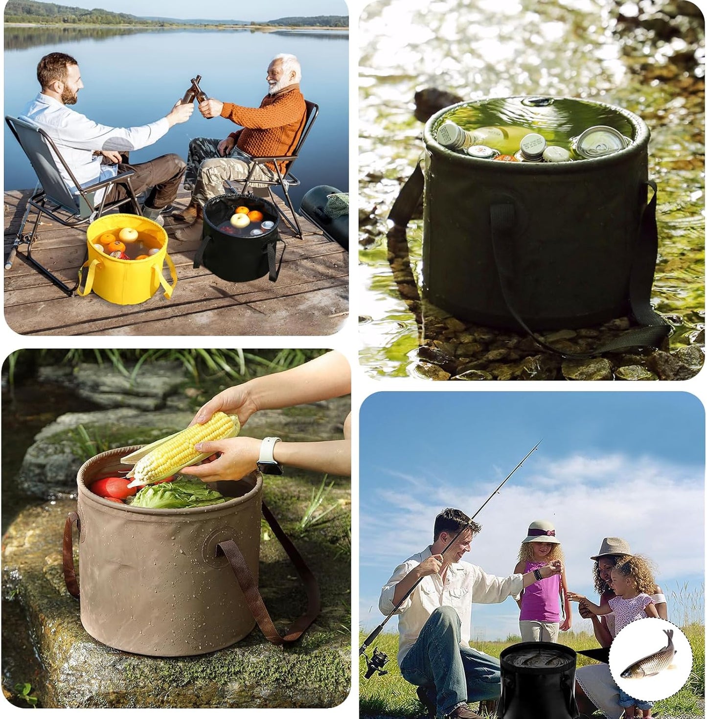 Portable Water Bucket – 20L Capacity