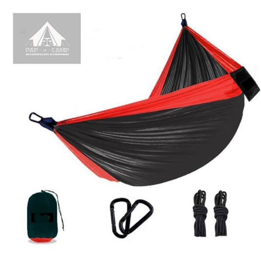 Lightweight Nylon Camping Hammock – 1–2 Person
