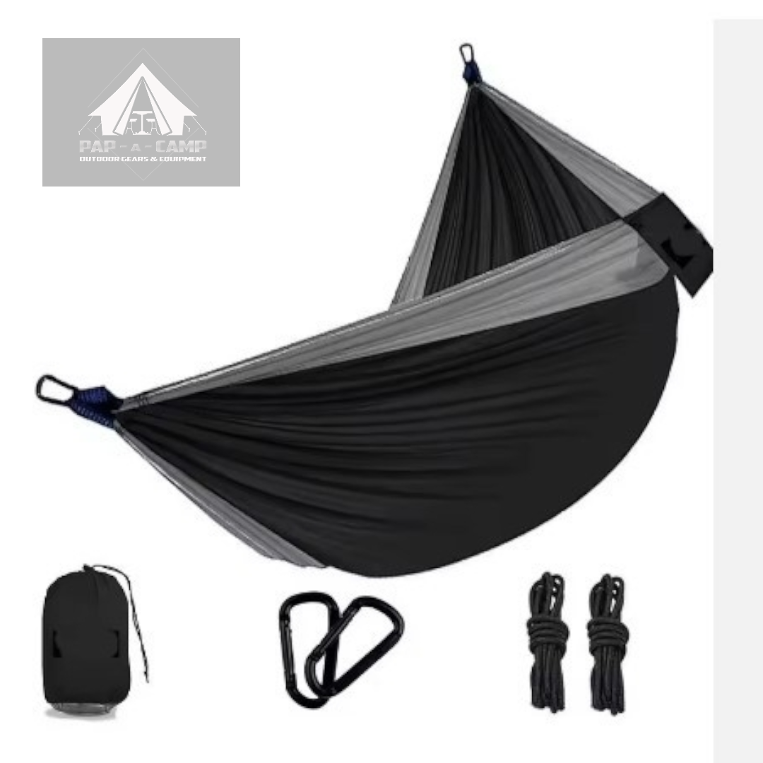 Lightweight Nylon Camping Hammock – 1–2 Person
