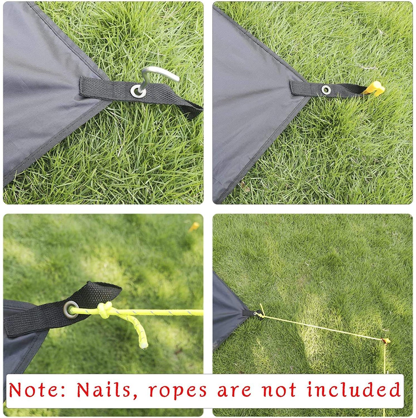 Durable Outdoor Ground Sheet – 210 × 145 cm