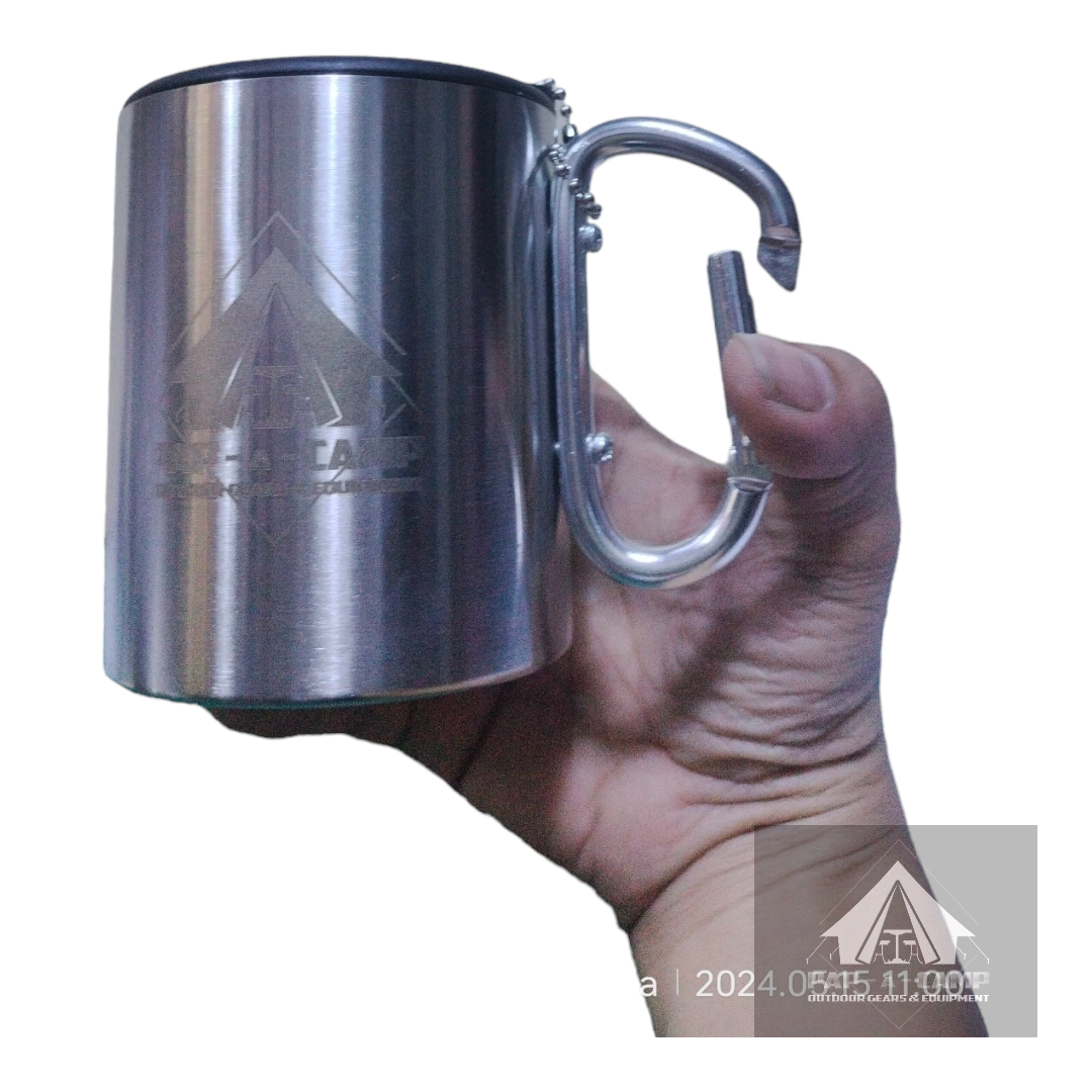 Double Wall Carabiner Mug – 300mL