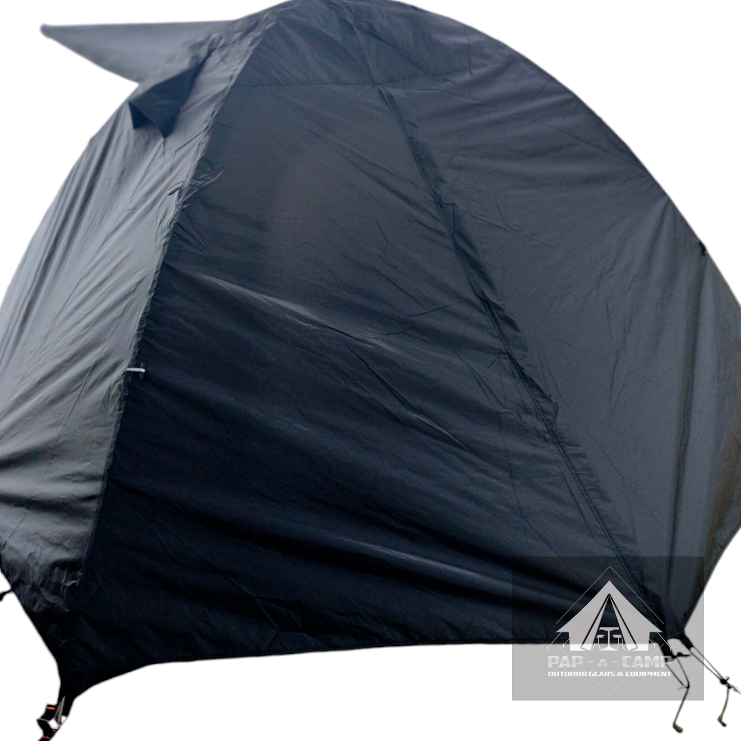 Black Pearl Dome Tent – All-Weather Protection (w/ FREE Ground Sheet)