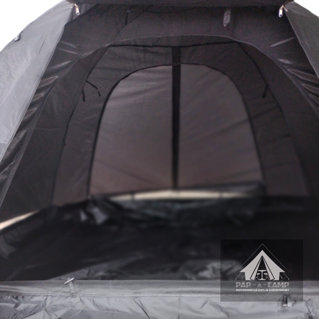 Black Pearl Dome Tent – All-Weather Protection (w/ FREE Ground Sheet)