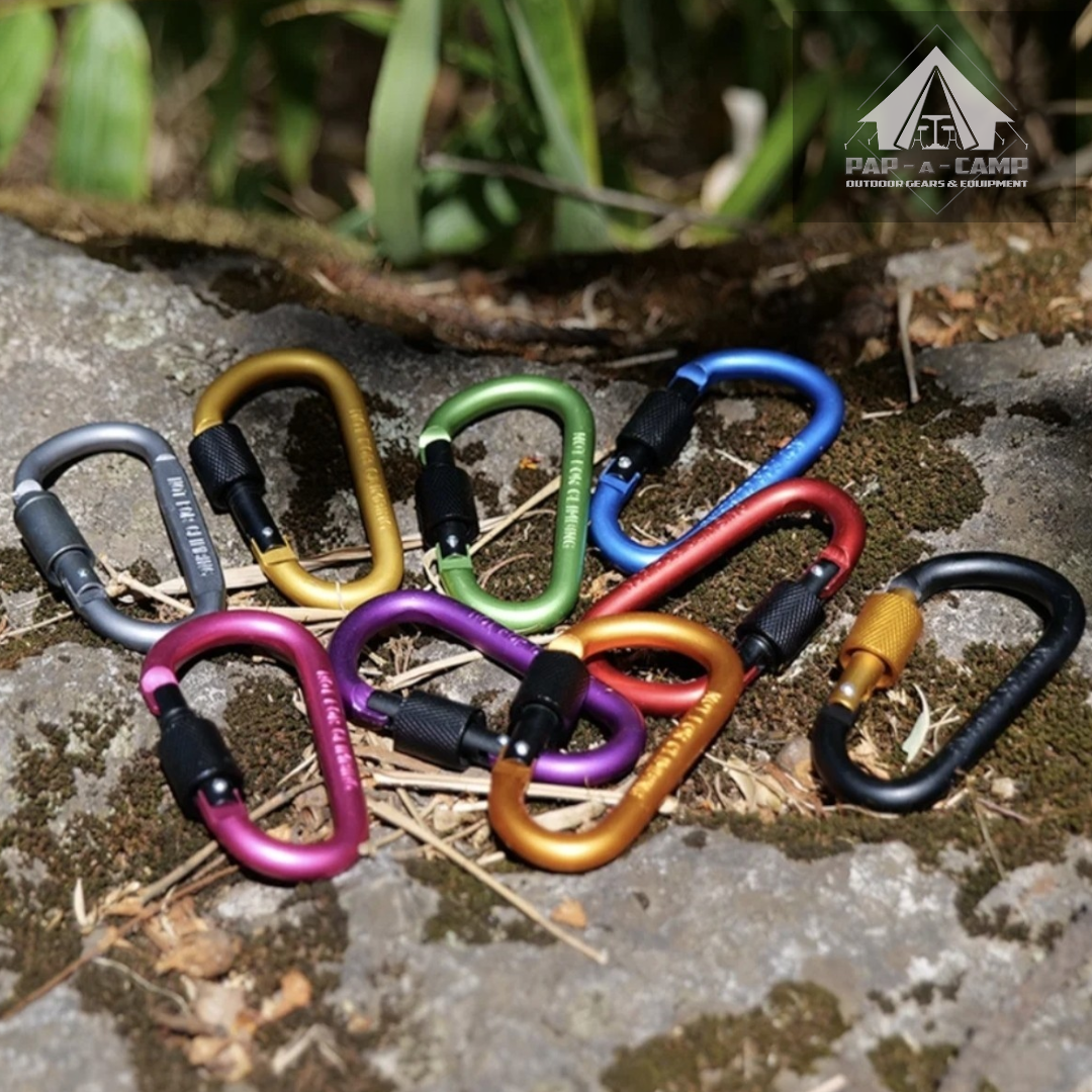 D-Ring Aluminum Carabiner Clip – Secure, Lightweight & Multi-Purpose