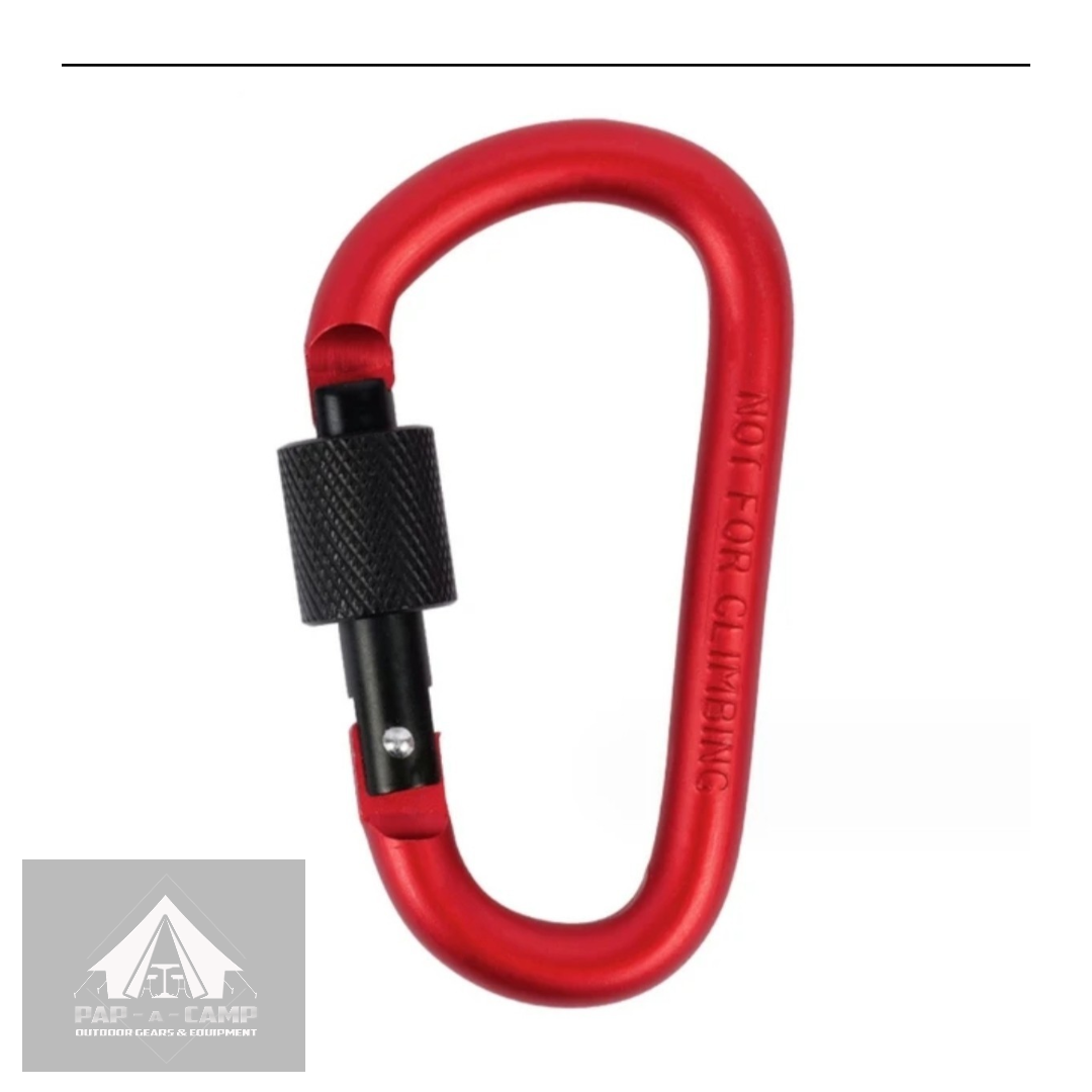 D-Ring Aluminum Carabiner Clip – Secure, Lightweight & Multi-Purpose