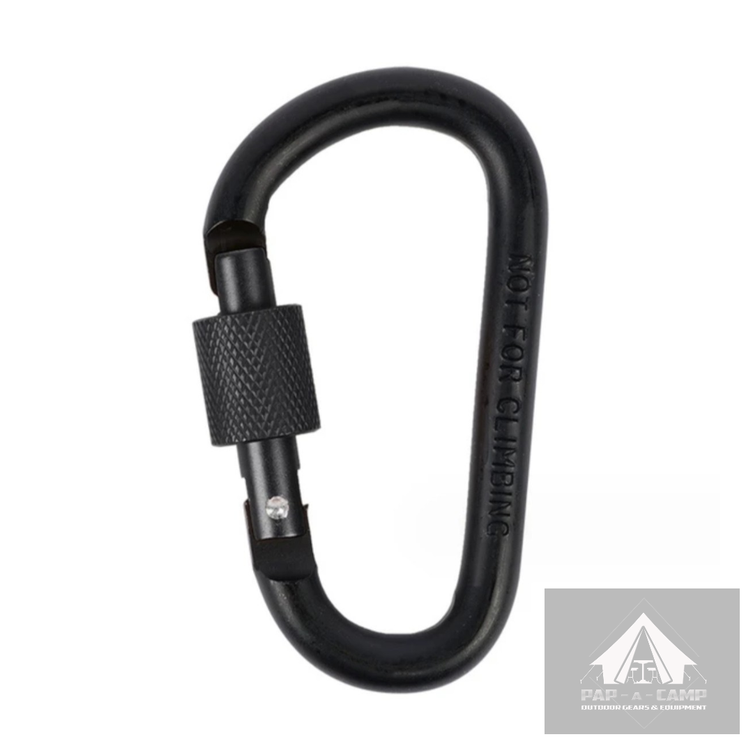 D-Ring Aluminum Carabiner Clip – Secure, Lightweight & Multi-Purpose