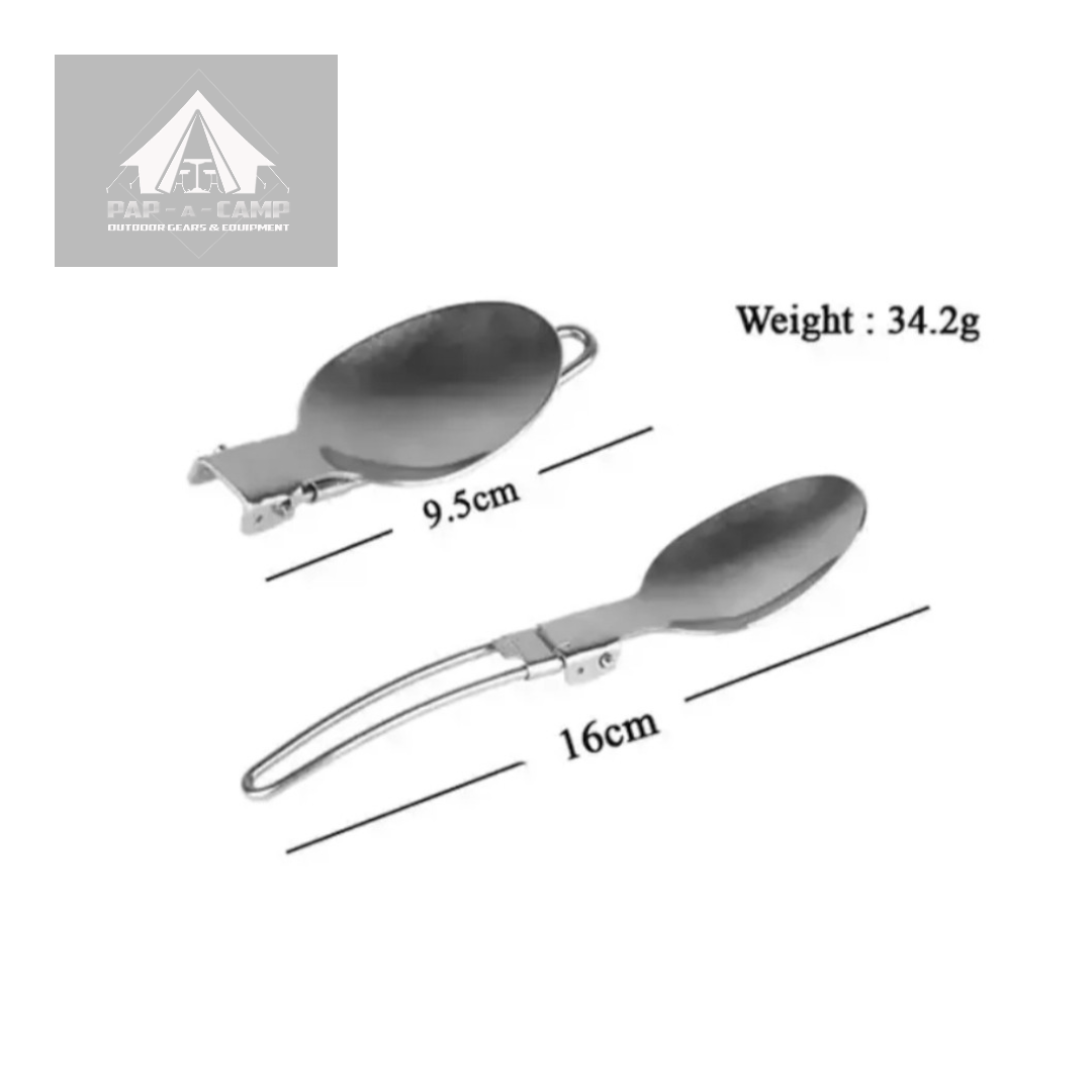 3-Piece Stainless Steel Camping Utensil Set