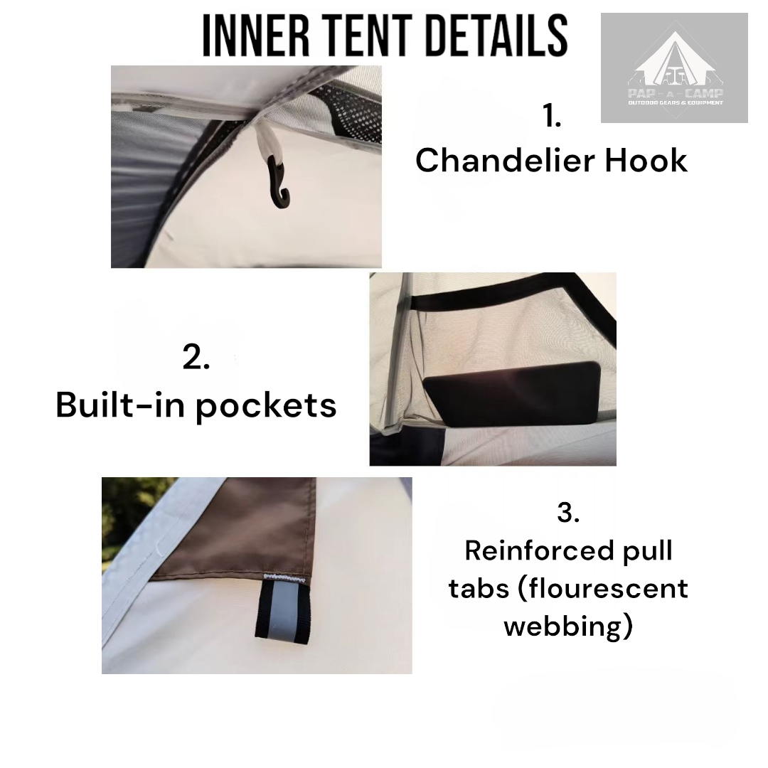 Kaima Dome Tent – All Weather | 3–4 Person Camping Tent