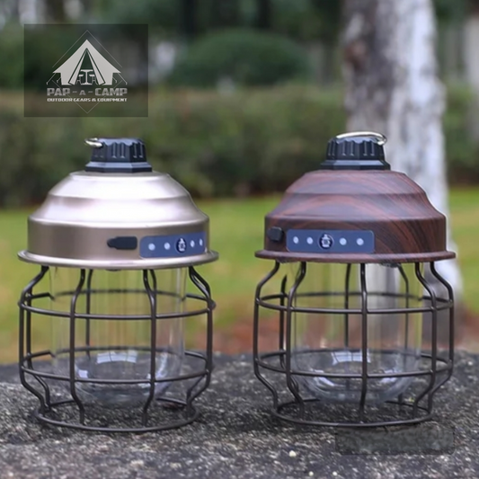 Vintage Rechargeable Camping Lamp