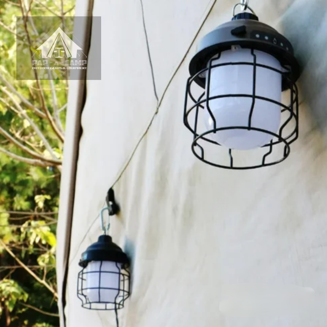 Vintage Rechargeable Camping Lamp