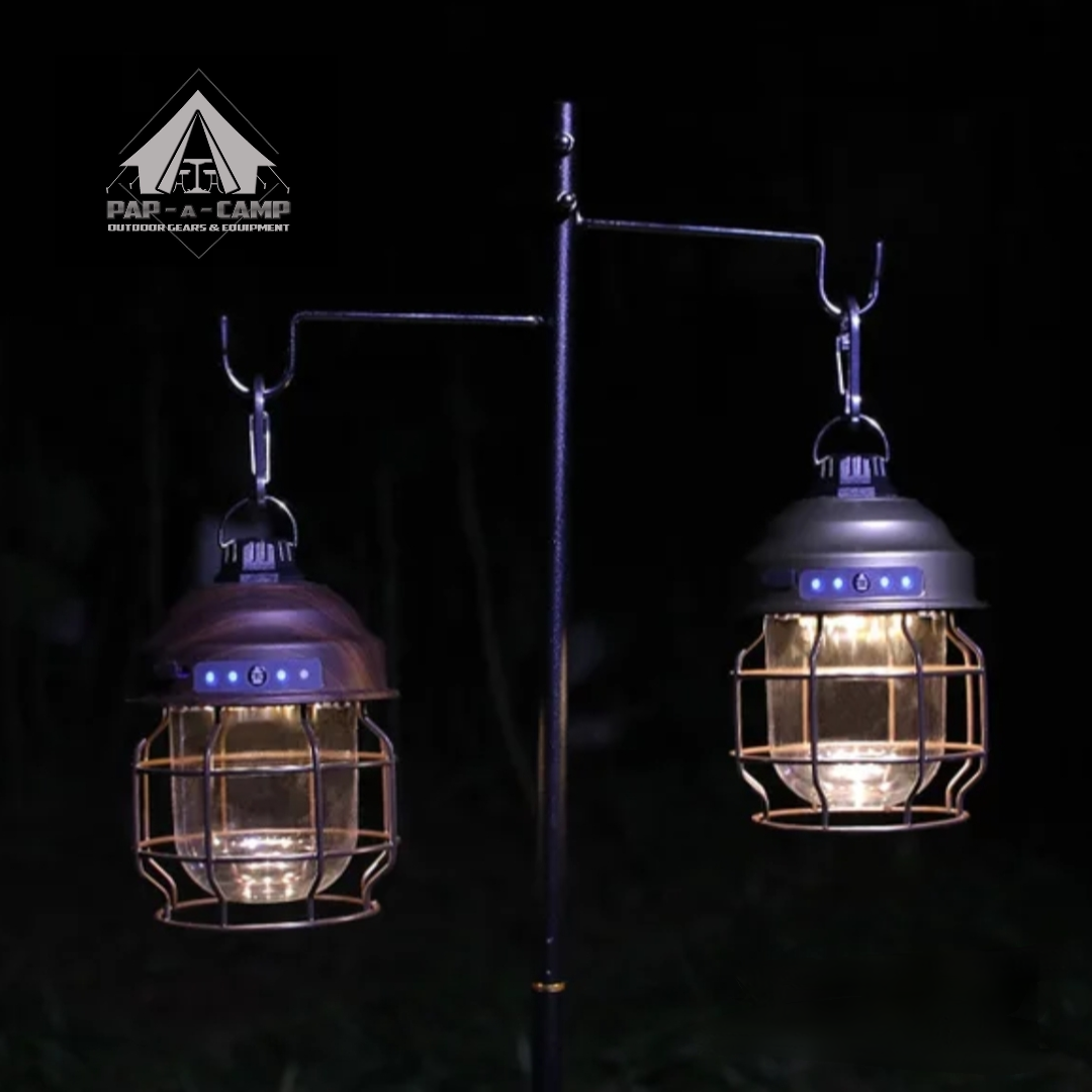 Vintage Rechargeable Camping Lamp