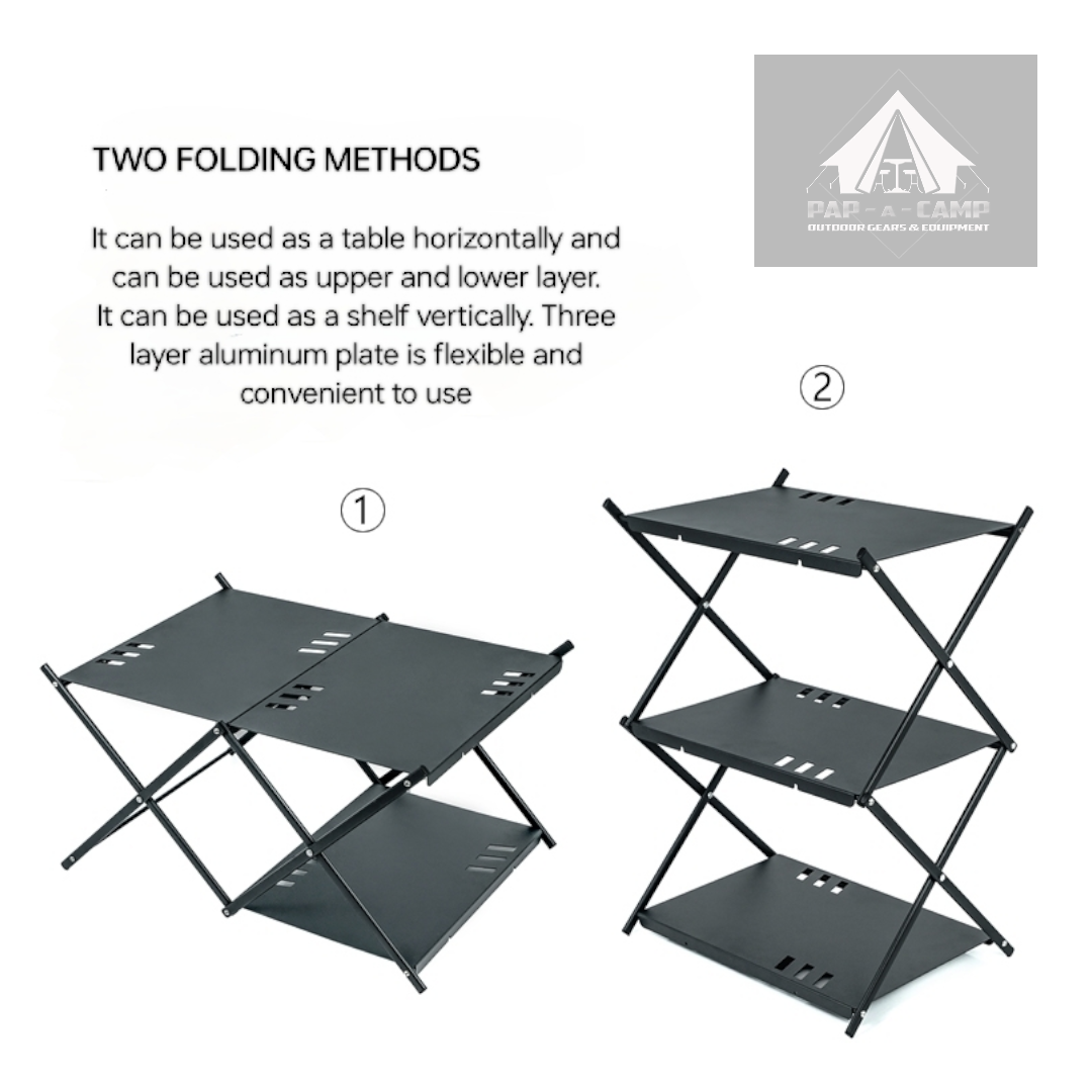 Dual Purpose Folding Rack – Lightweight, Durable & Space-Saving