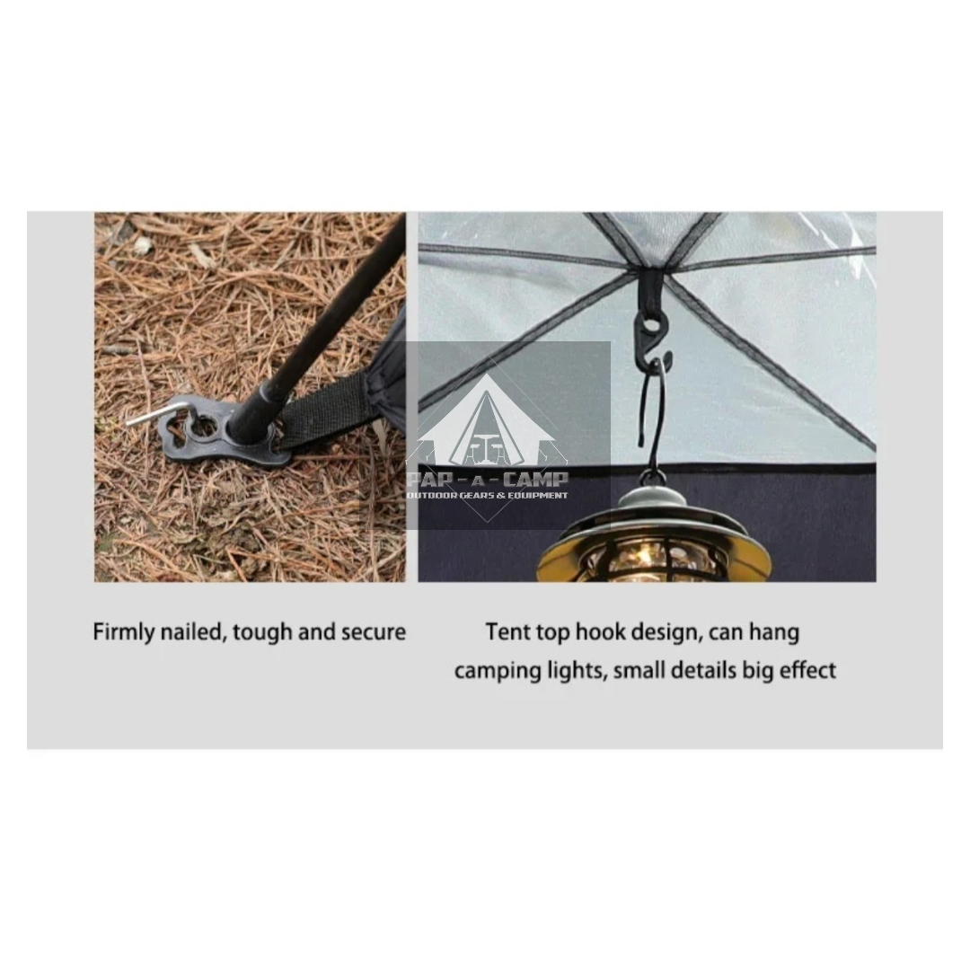 HEXAGON AUTOMATIC TENT – FAST SETUP