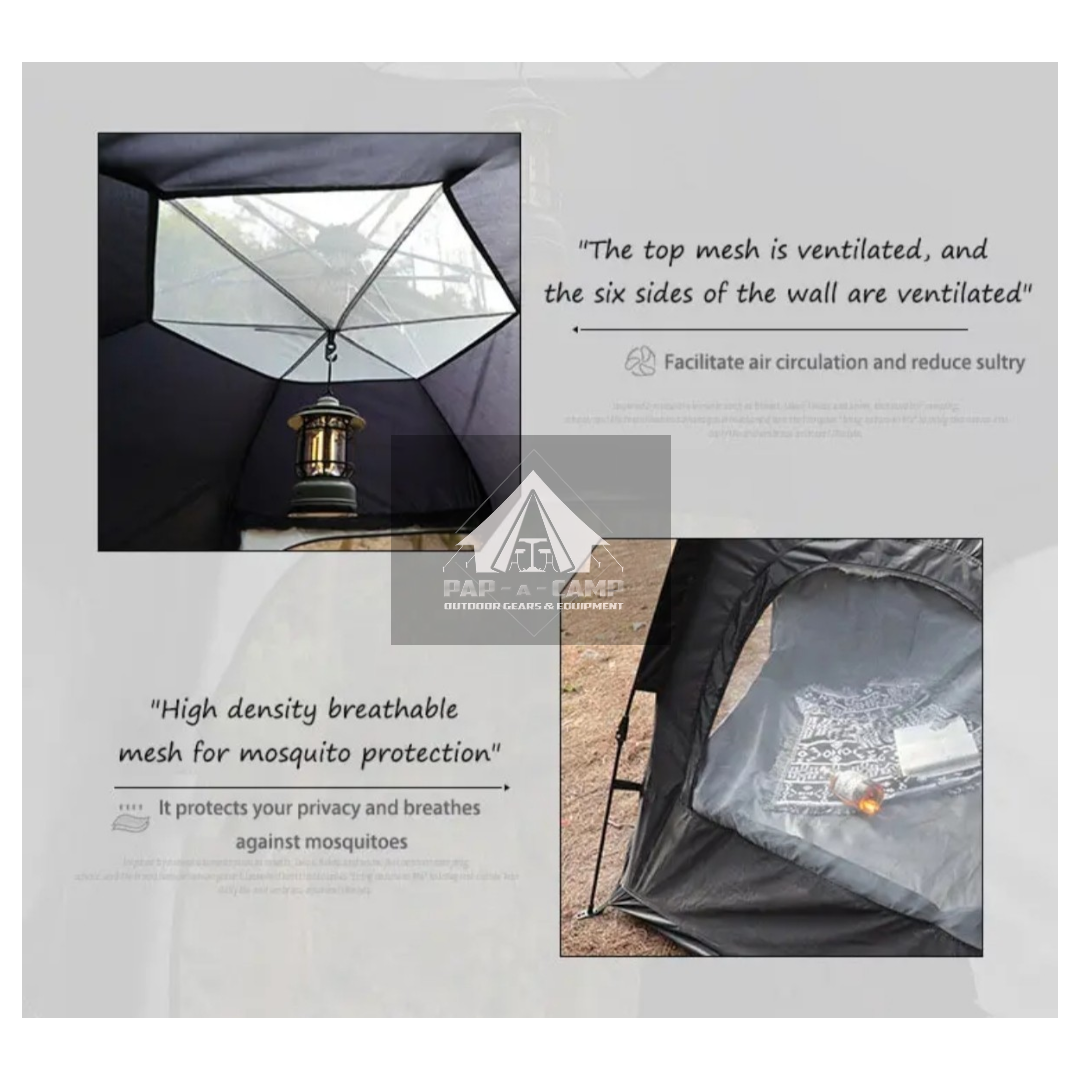 HEXAGON AUTOMATIC TENT – FAST SETUP