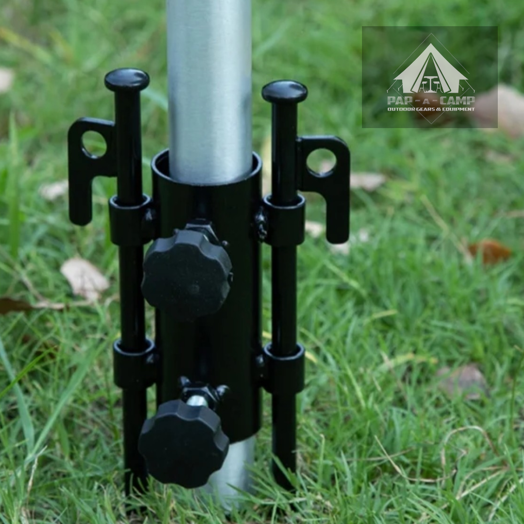 Pole Holder Set – Heavy-Duty Steel Iron Support