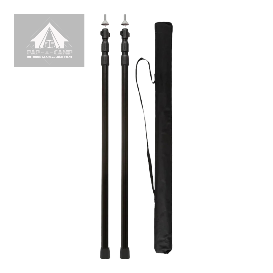 Telescopic Pole Set – Adjustable Aluminum Alloy Support Poles