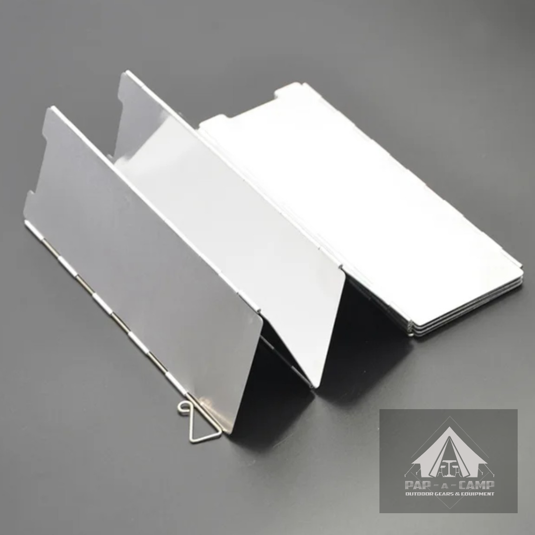 Aluminum Alloy Camping Wind Shield – 10 Plates
