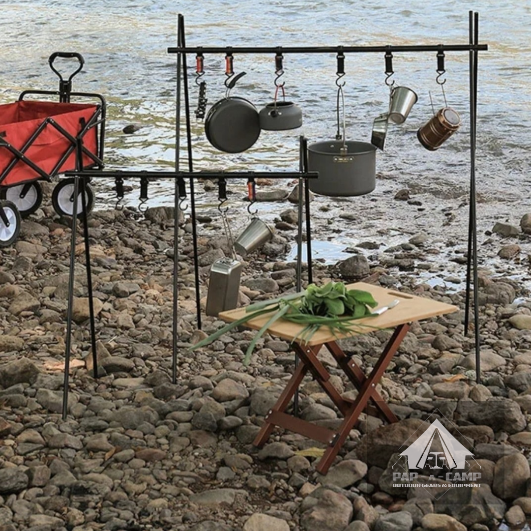 Portable Triangle Rack – Lightweight Aluminum Outdoor Hanging Rack