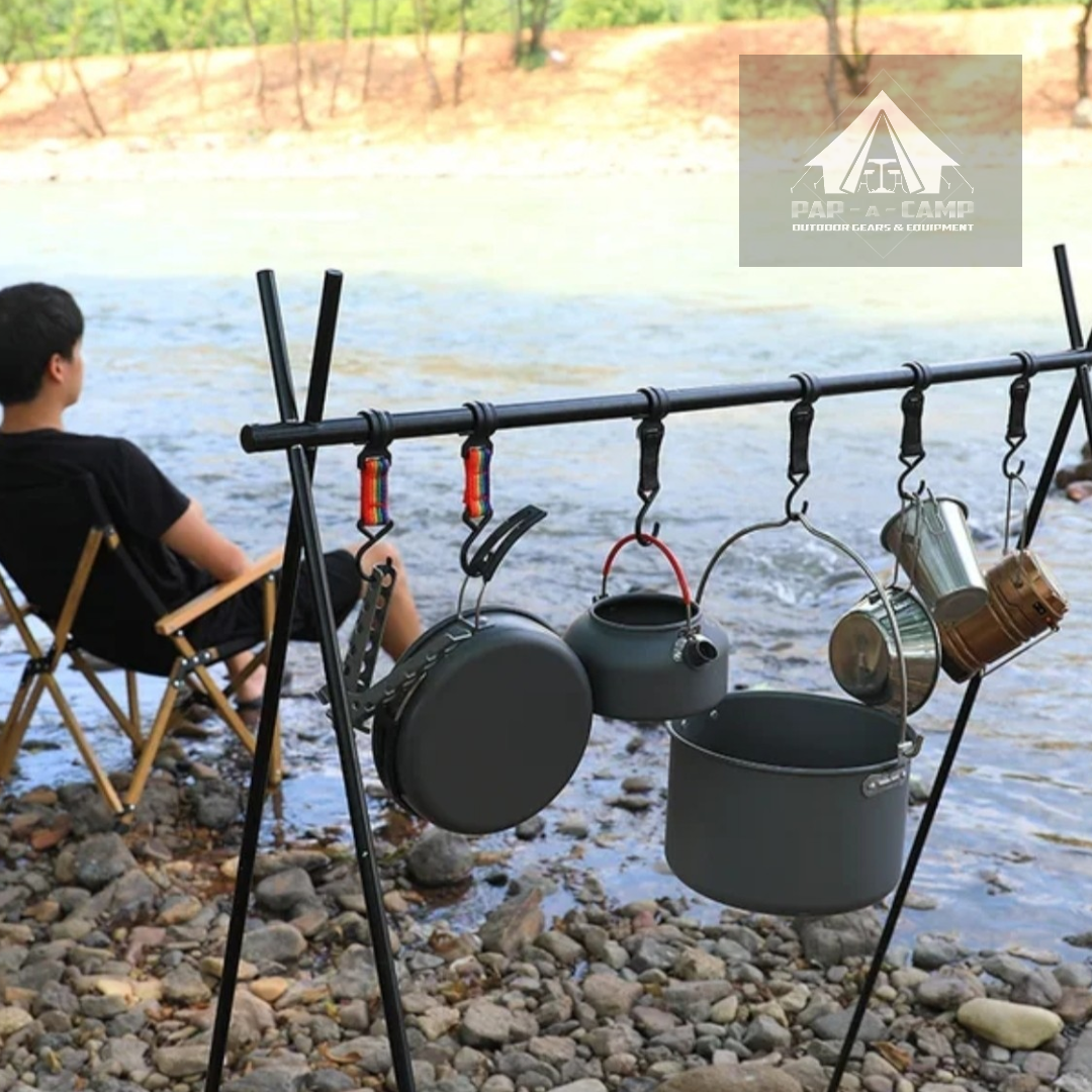 Portable Triangle Rack – Lightweight Aluminum Outdoor Hanging Rack