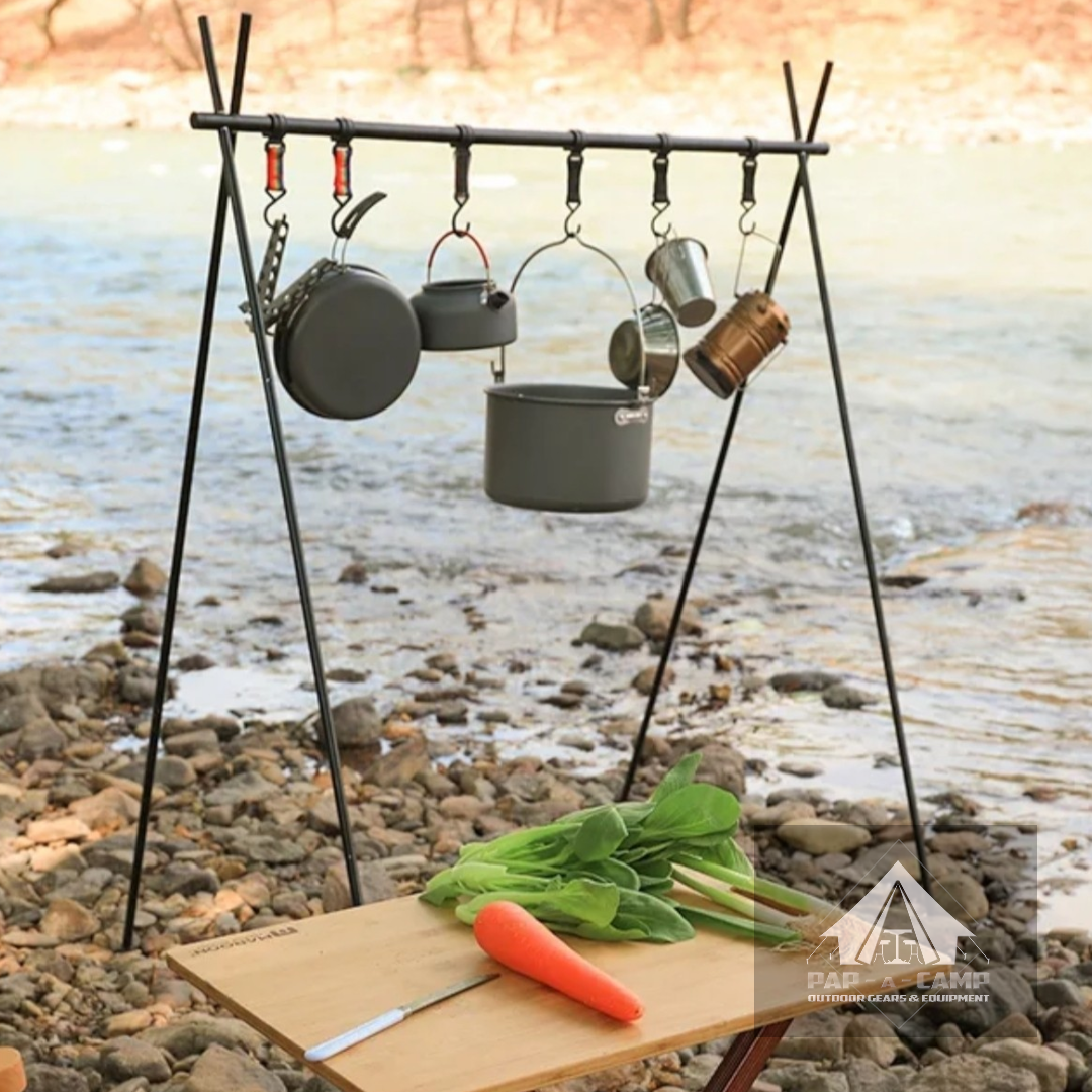Portable Triangle Rack – Lightweight Aluminum Outdoor Hanging Rack