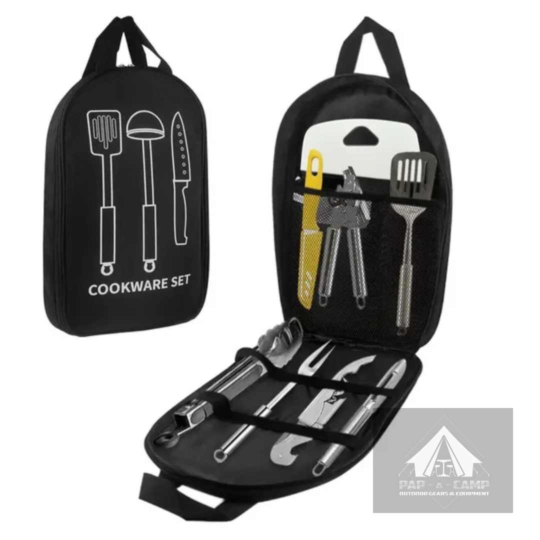 Kitchen Cookware Set – Portable & Complete for Outdoor and Home Use