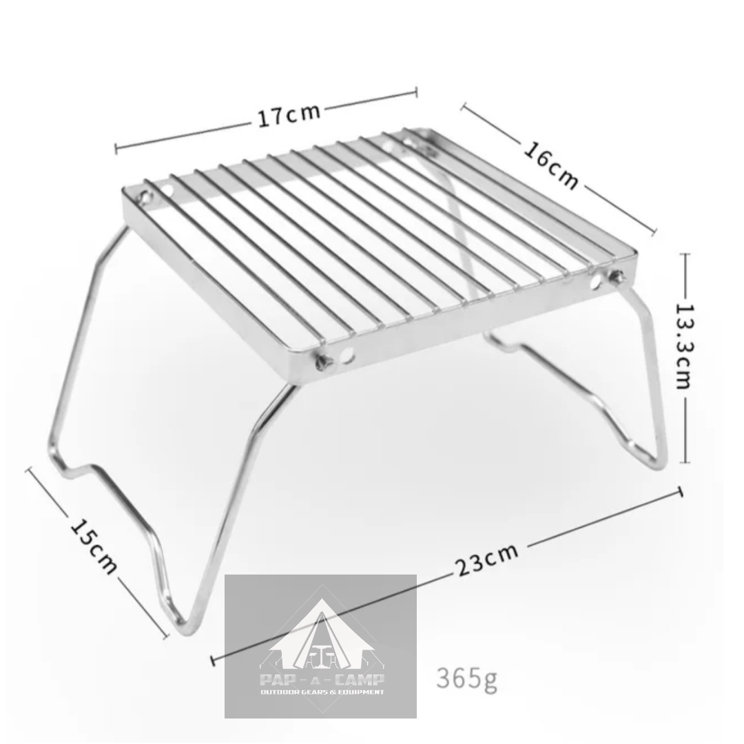 Mini Stainless Steel Grill – Compact, Durable & Perfect for Outdoor Cooking