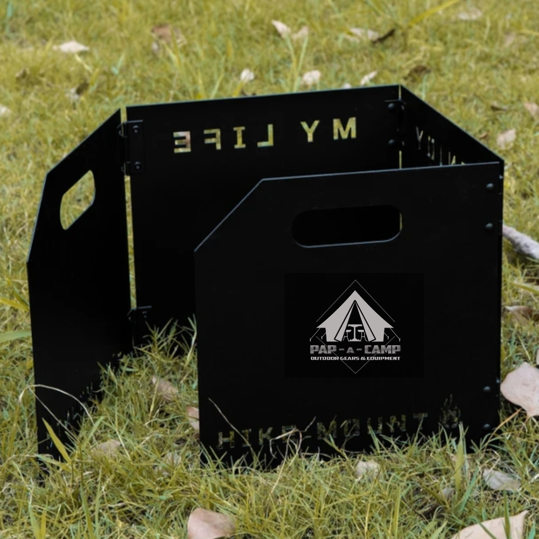 Heavy Duty Carbon Steel Wind Shield (3-Plate Design)