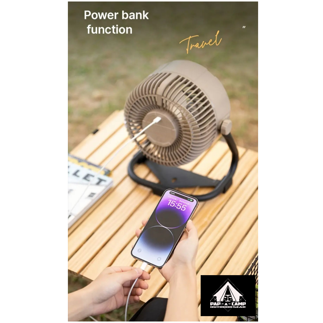 Turbo Desk Fan – Powerful Portable Cooling
