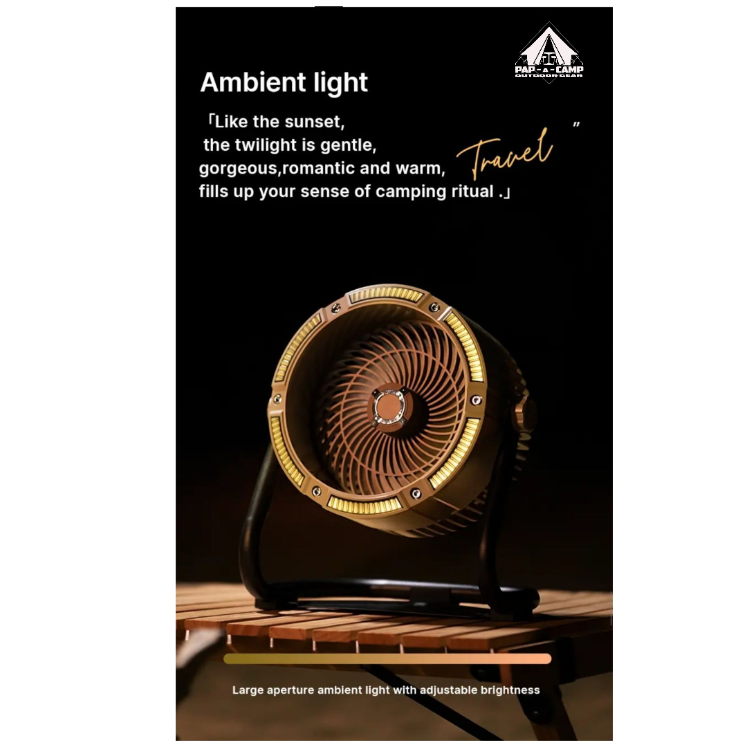 Turbo Desk Fan – Powerful Portable Cooling