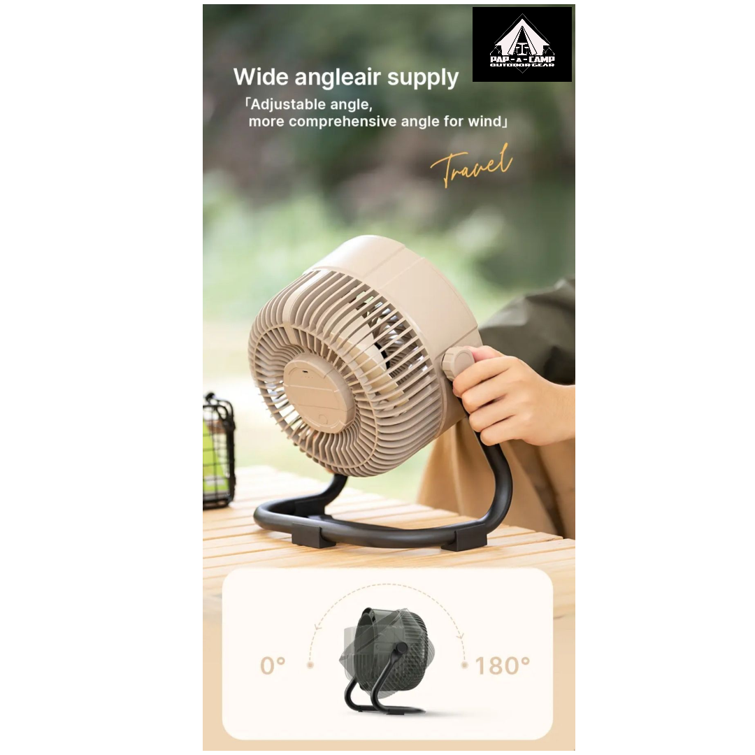Turbo Desk Fan – Powerful Portable Cooling
