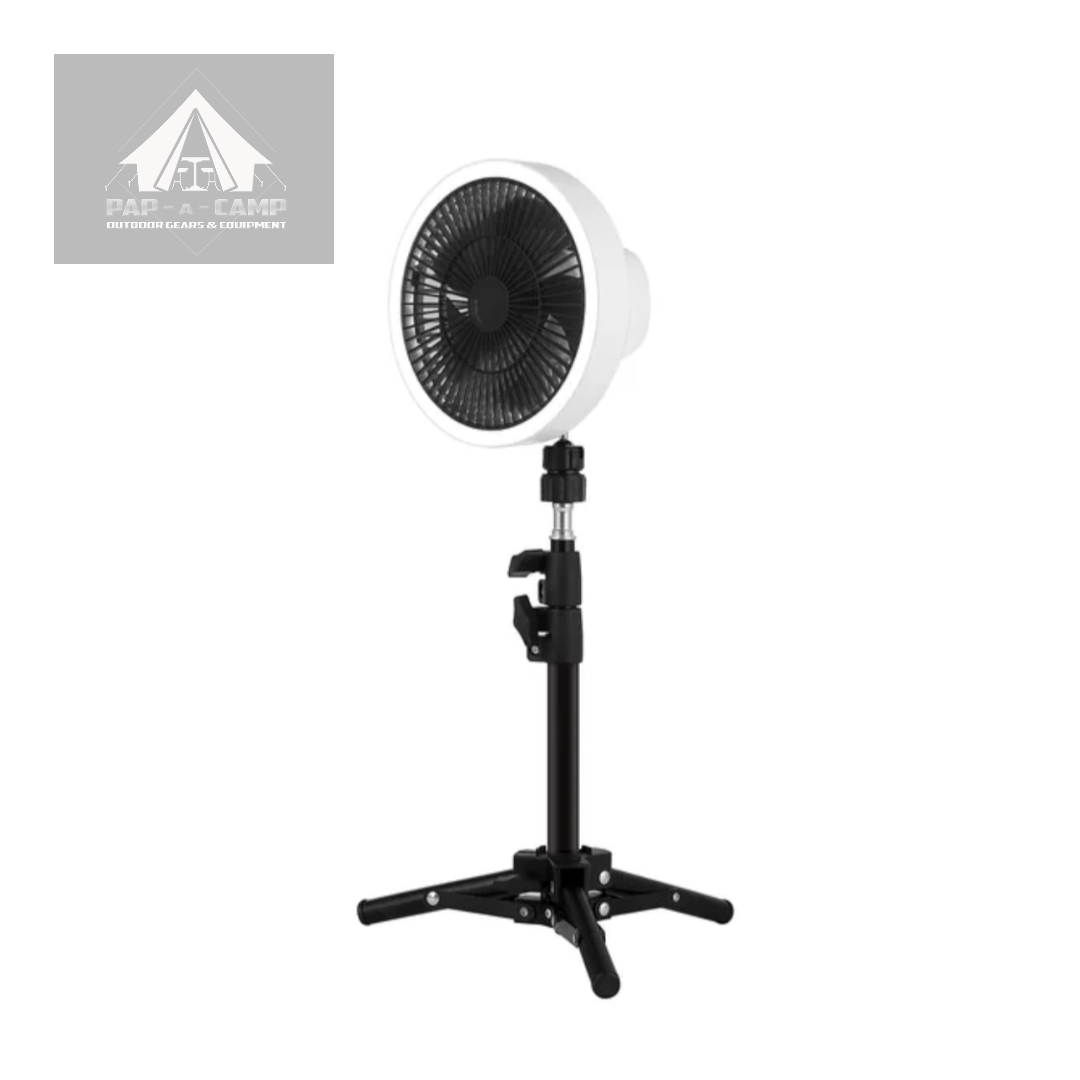 ZK01 Tripod Fan – Portable Rechargeable Fan with Adjustable Stand