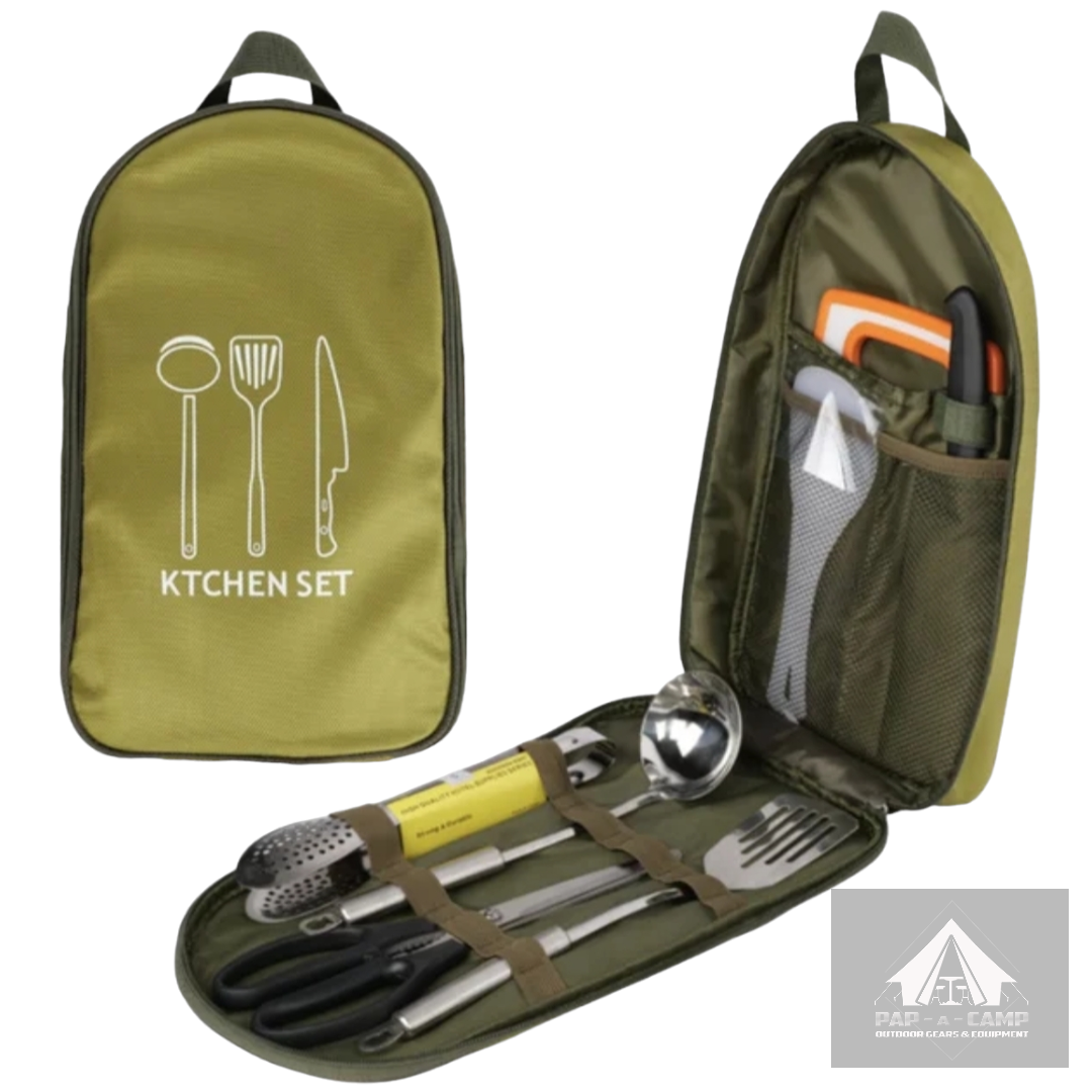 Kitchen Cookware Set – Portable & Complete for Outdoor and Home Use