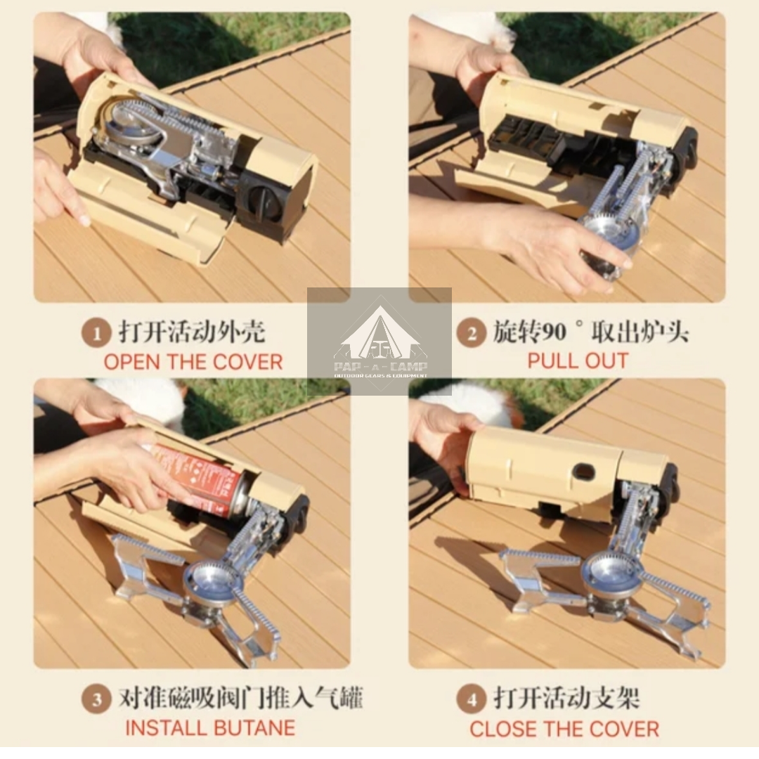 K Portable Stove – Compact, Powerful & Ready for Any Adventure