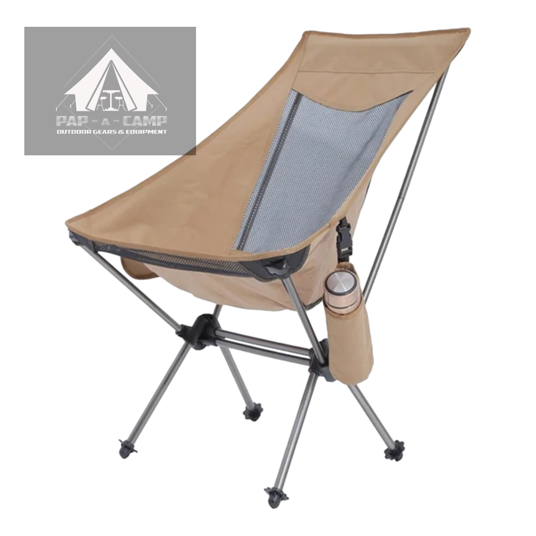 PM Moon Chair – Ultra-Stable Dual Bracket Camping Seat