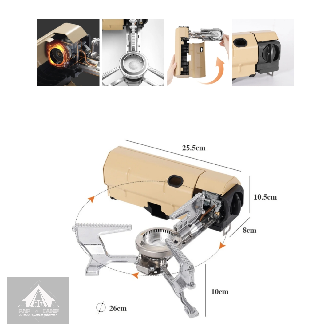 K Portable Stove – Compact, Powerful & Ready for Any Adventure
